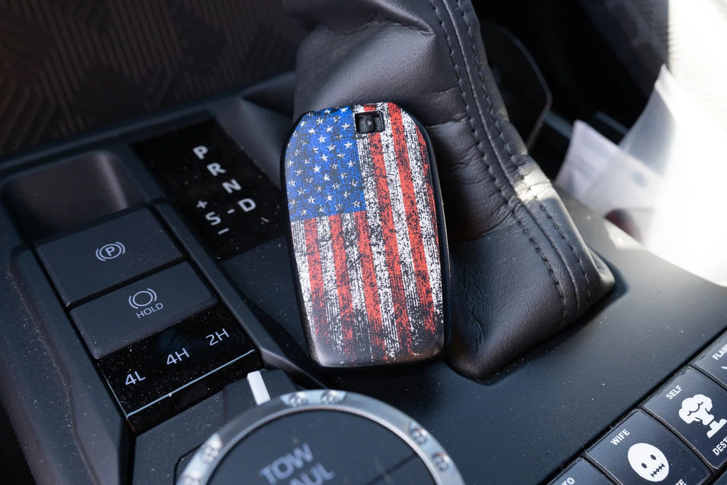 Freedom Series Key Fob Overlays - 2024+ Tacoma / 2025+ 4Runner StickerFab
