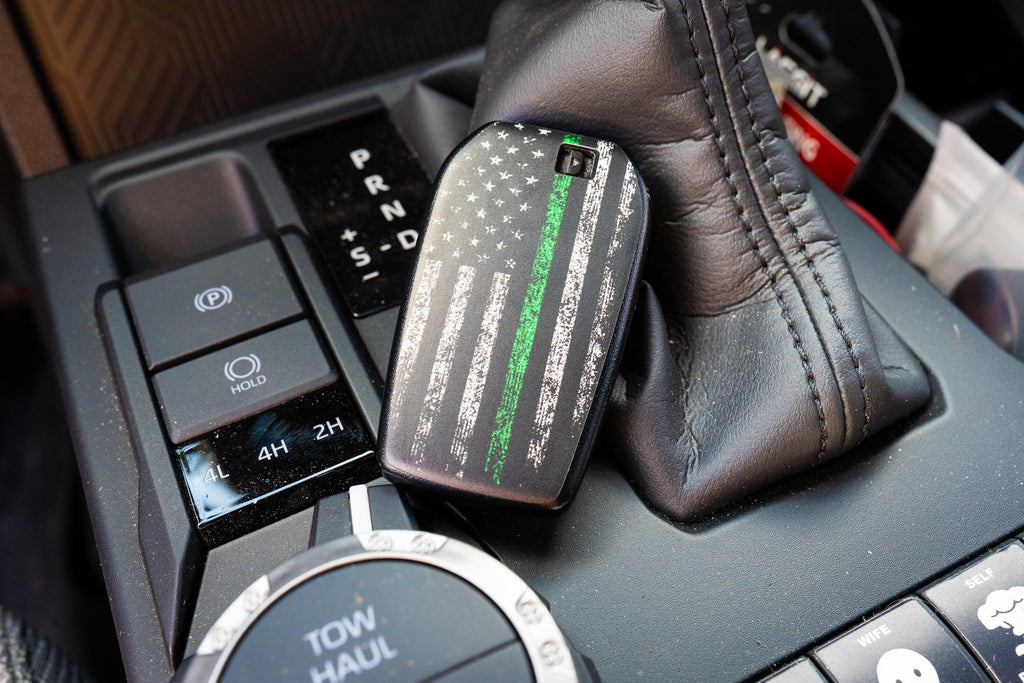 Freedom Series Key Fob Overlays - 2024+ Tacoma / 2025+ 4Runner StickerFab
