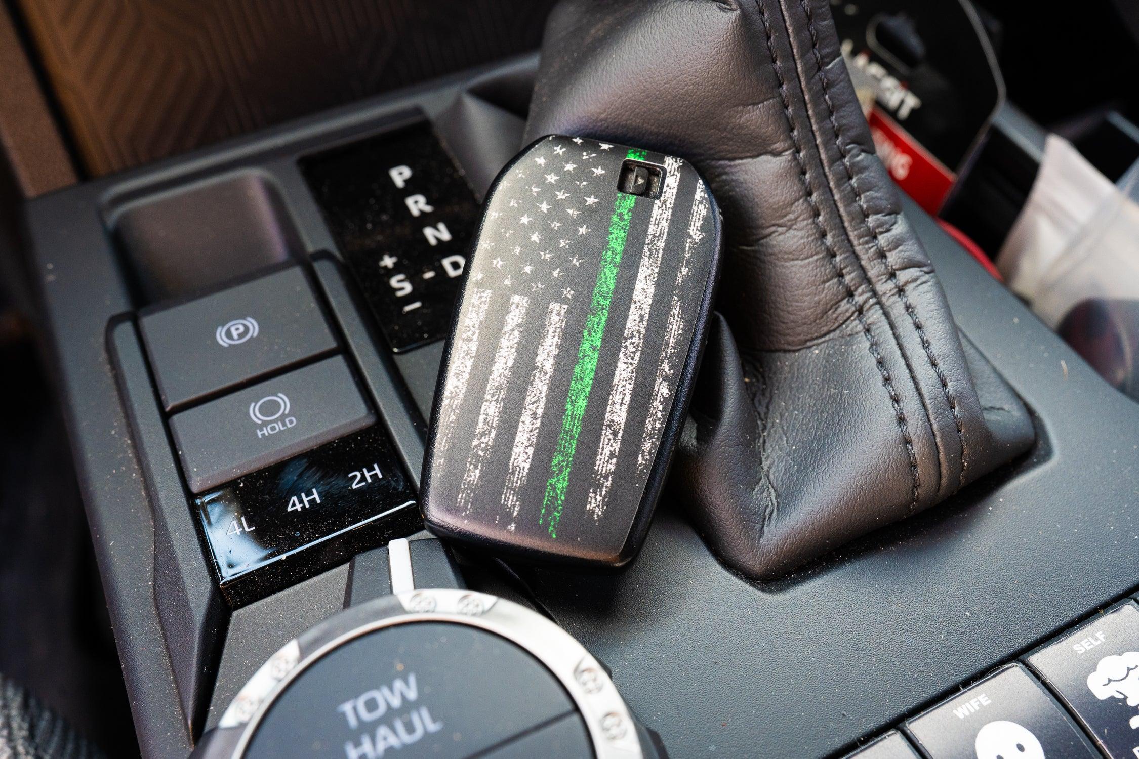 Freedom Series Key Fob Overlays - 2024+ Tacoma / 2025+ 4Runner StickerFab