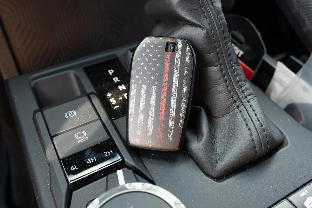 Freedom Series Key Fob Overlays - 2024+ Tacoma / 2025+ 4Runner StickerFab