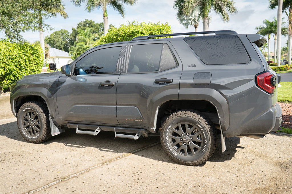 Acrylic C Pillar Mountain Range Emblem - 2024+ Tacoma / 2025+ 4Runner StickerFab