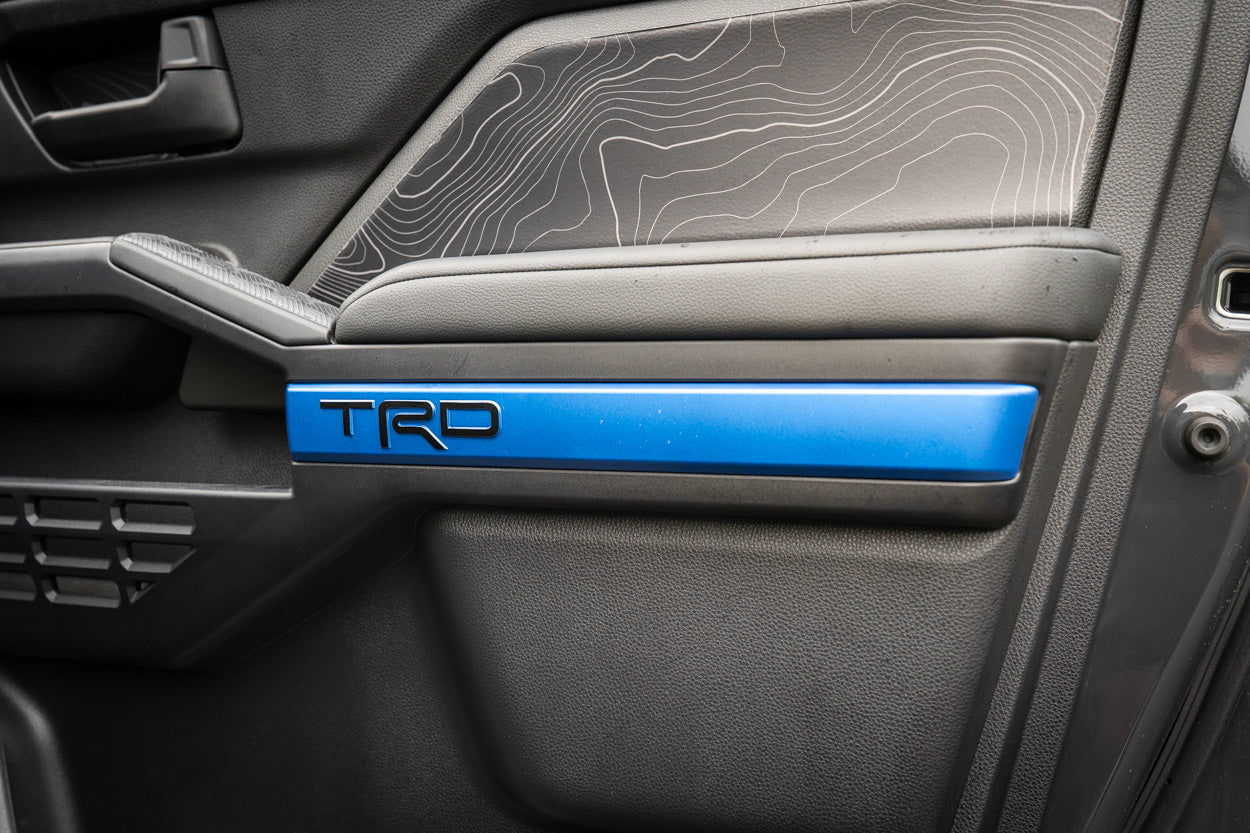 "TRD" Door Line Overlays - 2025+ 4Runner StickerFab