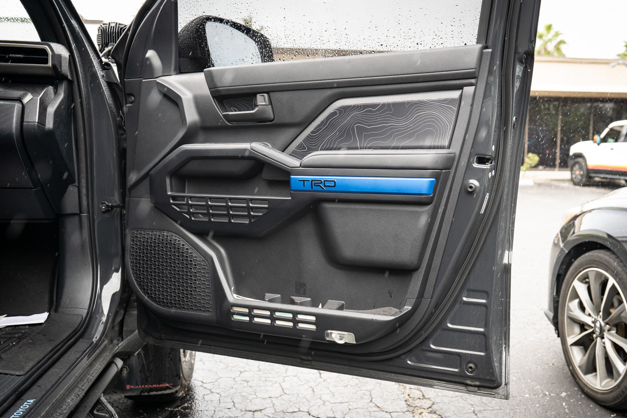 "TRD" Door Line Overlays - 2025+ 4Runner StickerFab