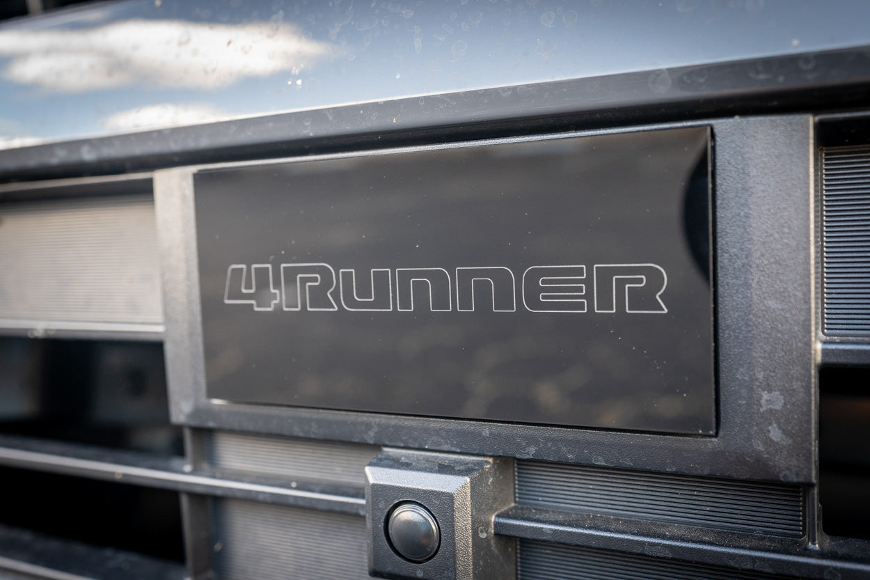 Acrylic Front Grille Emblem - 2025+ 4Runner StickerFab