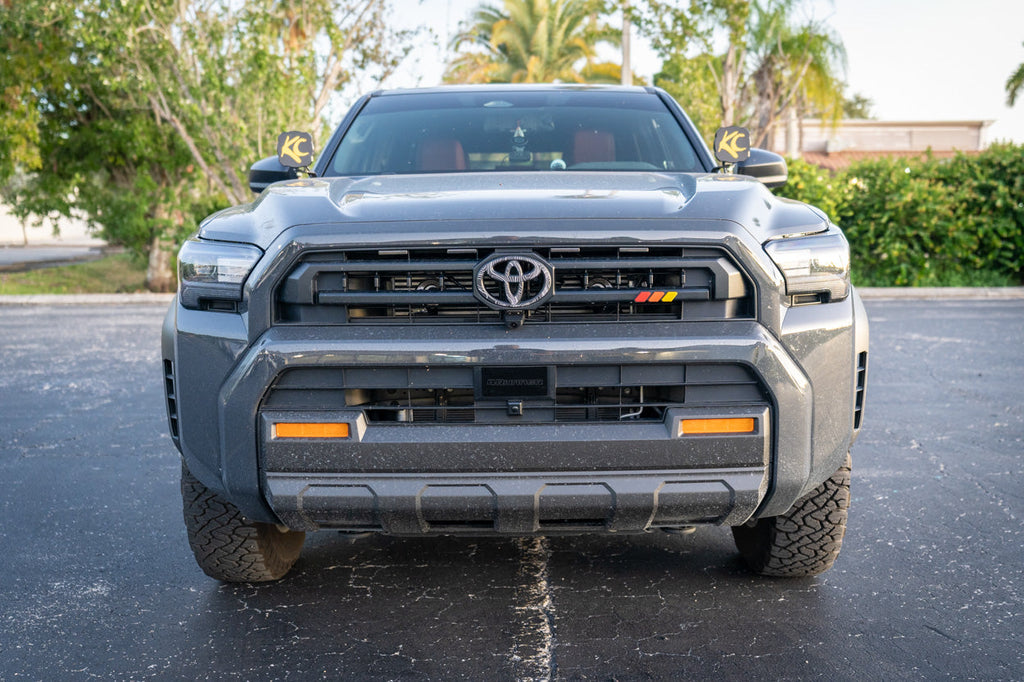 StickerFab Tri Color TRD Style Grille Emblem Version 2- 2024+ Tacoma / 2025+ 4Runner StickerFab