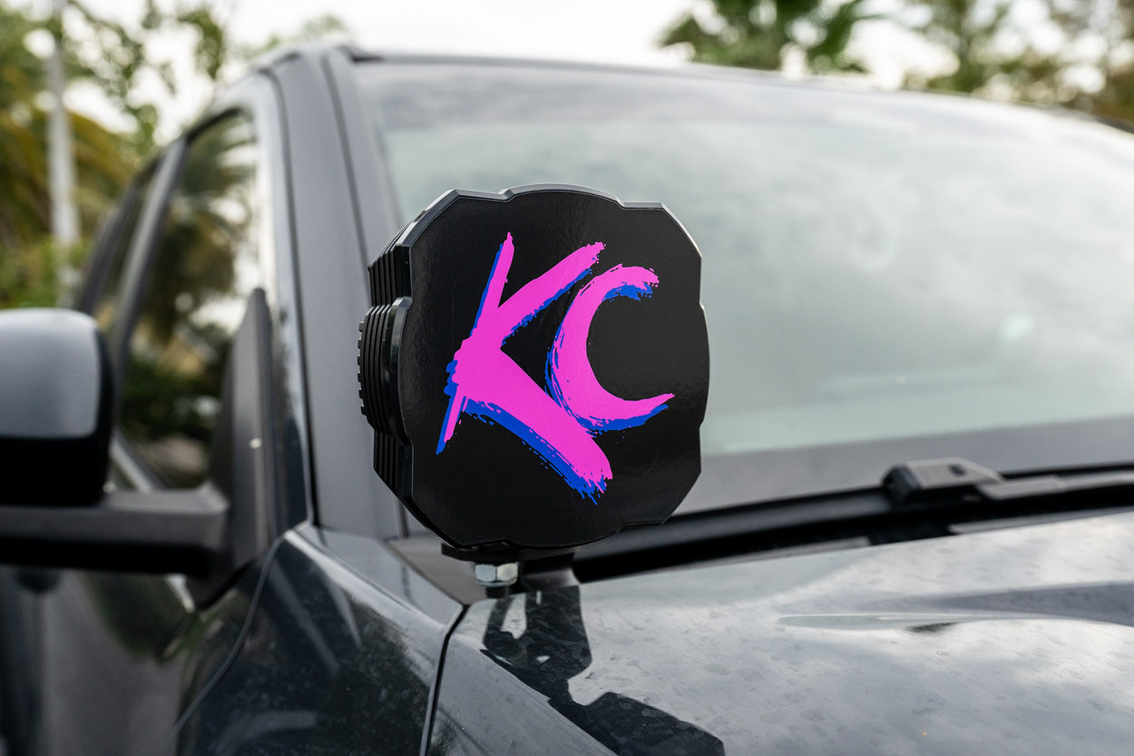 KC HiLITES Retro Series Overlays - Universal StickerFab