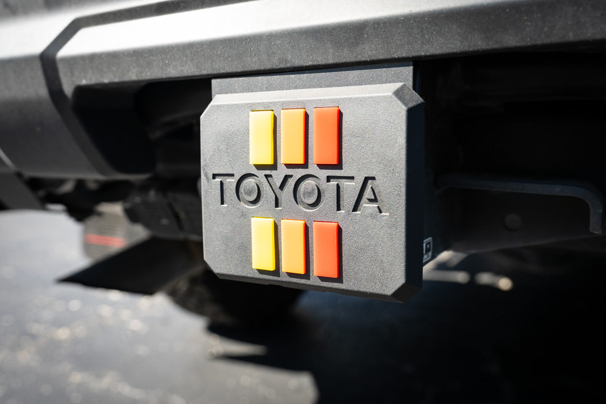 Acrylic OEM Hitch Cover Inserts - 2025+ 4Runner StickerFab