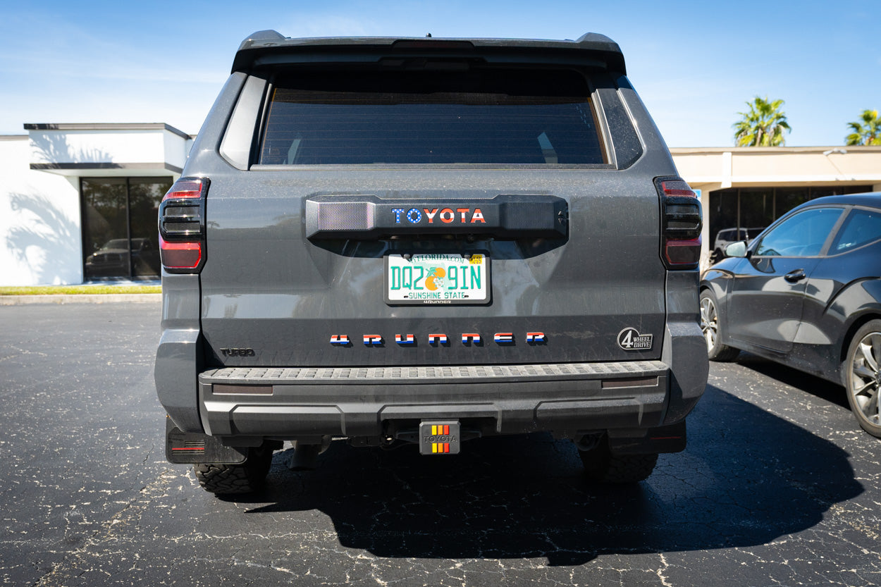 Acrylic OEM Hitch Cover Inserts - 2025+ 4Runner StickerFab