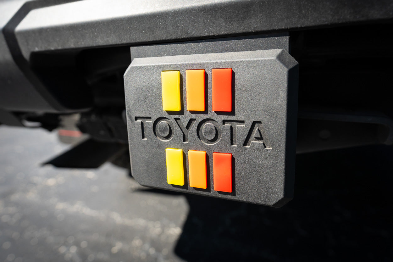Acrylic OEM Hitch Cover Inserts - 2025+ 4Runner StickerFab
