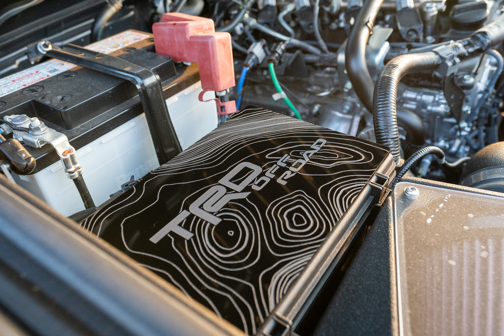 TRD Offroad or Sport Fuse Box Acrylic Plates - *2024+ Tacoma / 2025+ 4Runner StickerFab