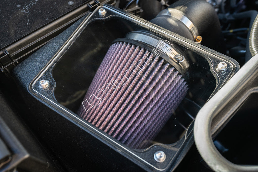 Acrylic Window for K&N 63 Series Air Intake - 2024+ Land Cruiser / Tacoma / 2025+ 4Runner StickerFab