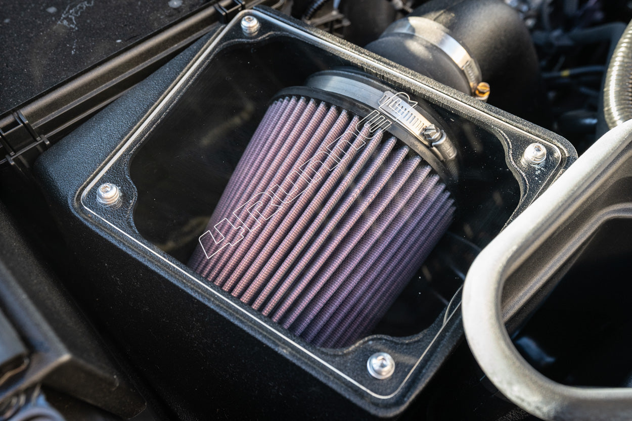 Acrylic Window for K&N 63 Series Air Intake - 2024+ Land Cruiser / Tacoma / 2025+ 4Runner StickerFab