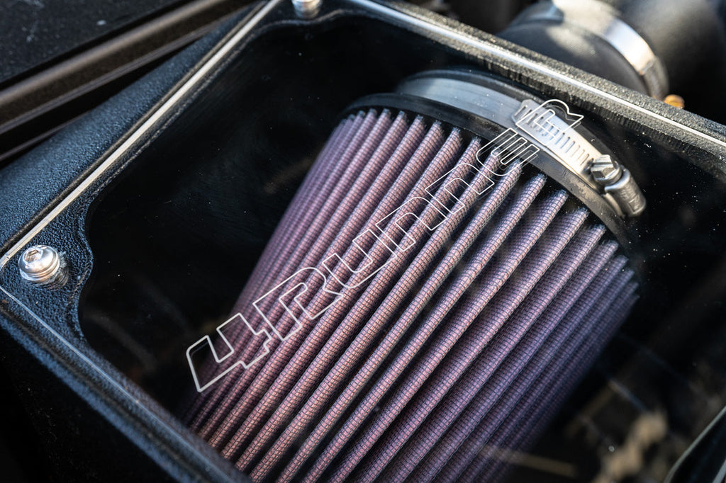 Acrylic Window for K&N 63 Series Air Intake - 2024+ Land Cruiser / Tacoma / 2025+ 4Runner StickerFab