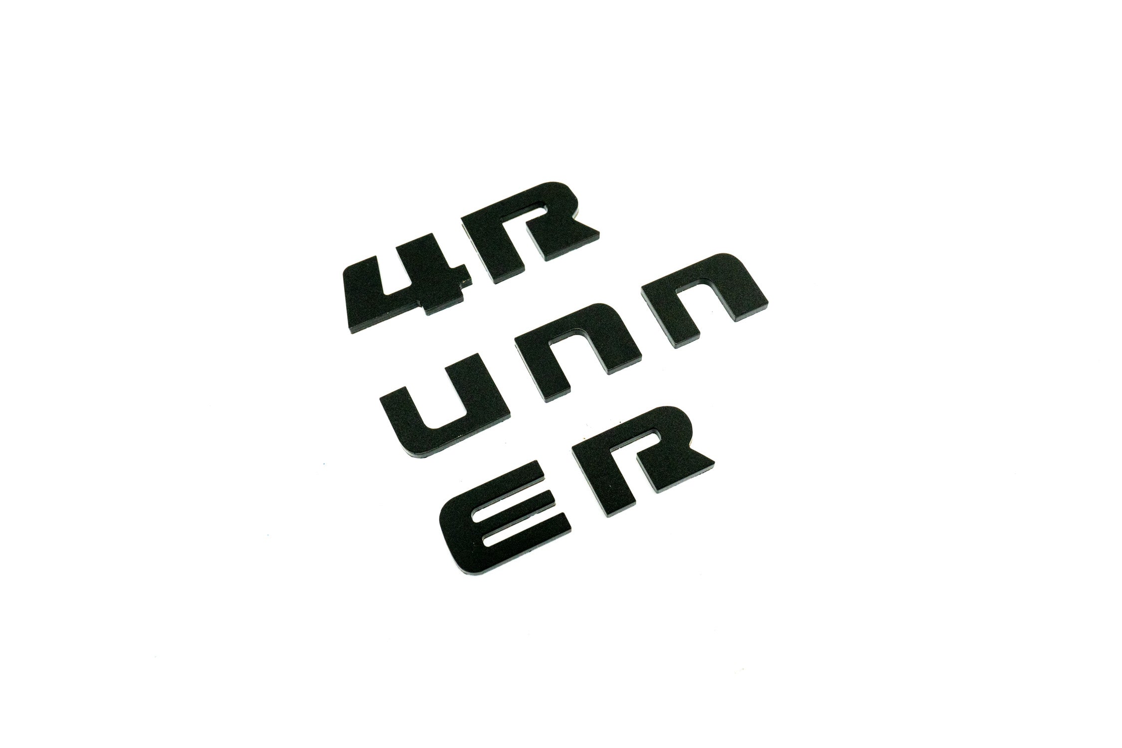 "4RUNNER" Dash Letters with Template - 2025+ 4Runner StickerFab