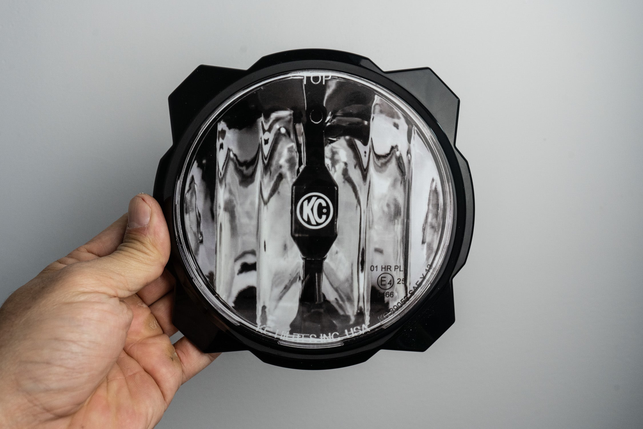 KC HiLITES Pro6 / Titan Gravity Light Cover Overlays - Universal StickerFab