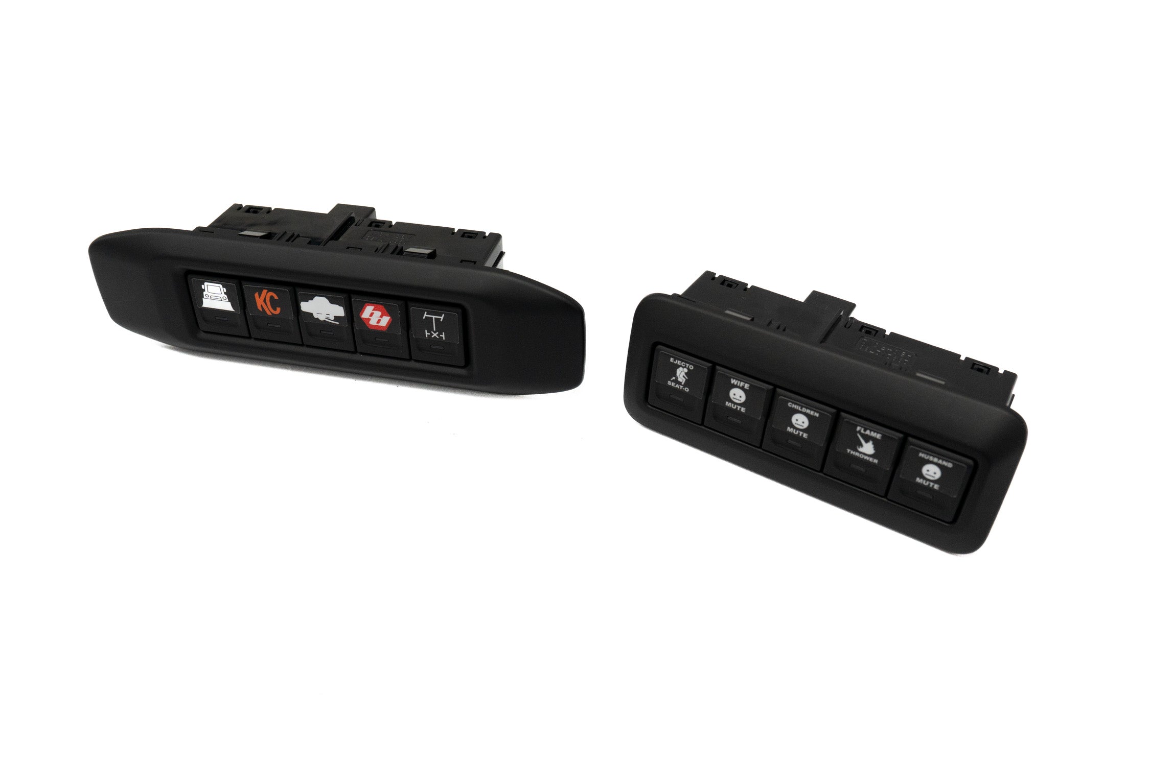 Auxiliary Switch Labels (Upfitter) - 2019+ GM and Chevy Vehicles StickerFab