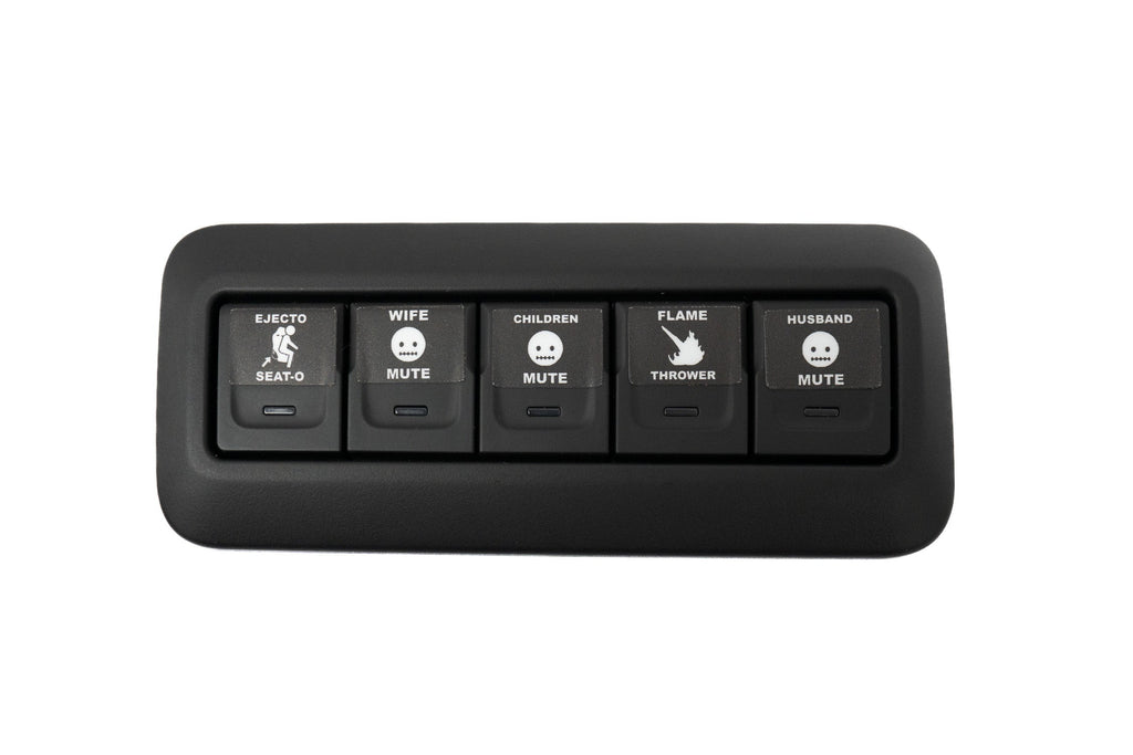 Auxiliary Switch Labels (Upfitter) - 2019+ GM and Chevy Vehicles StickerFab