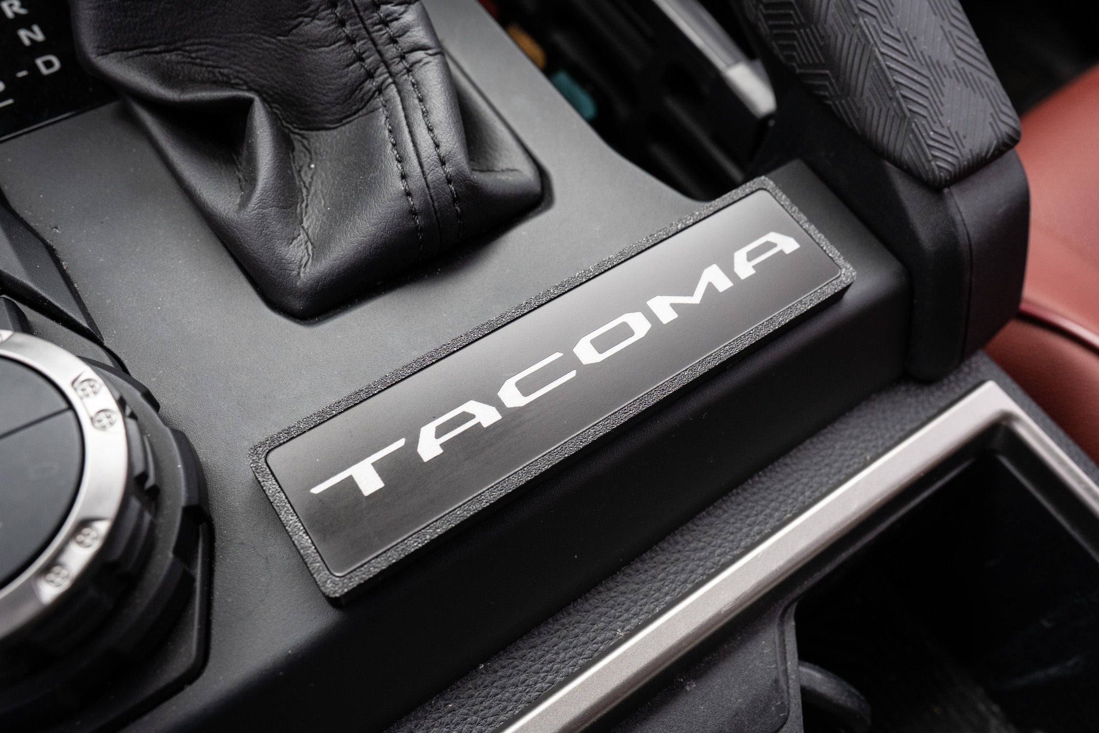 Shifter Trim Blank / Poverty Button Cover Plate - 2024+ Tacoma / 2025+ 4Runner StickerFab