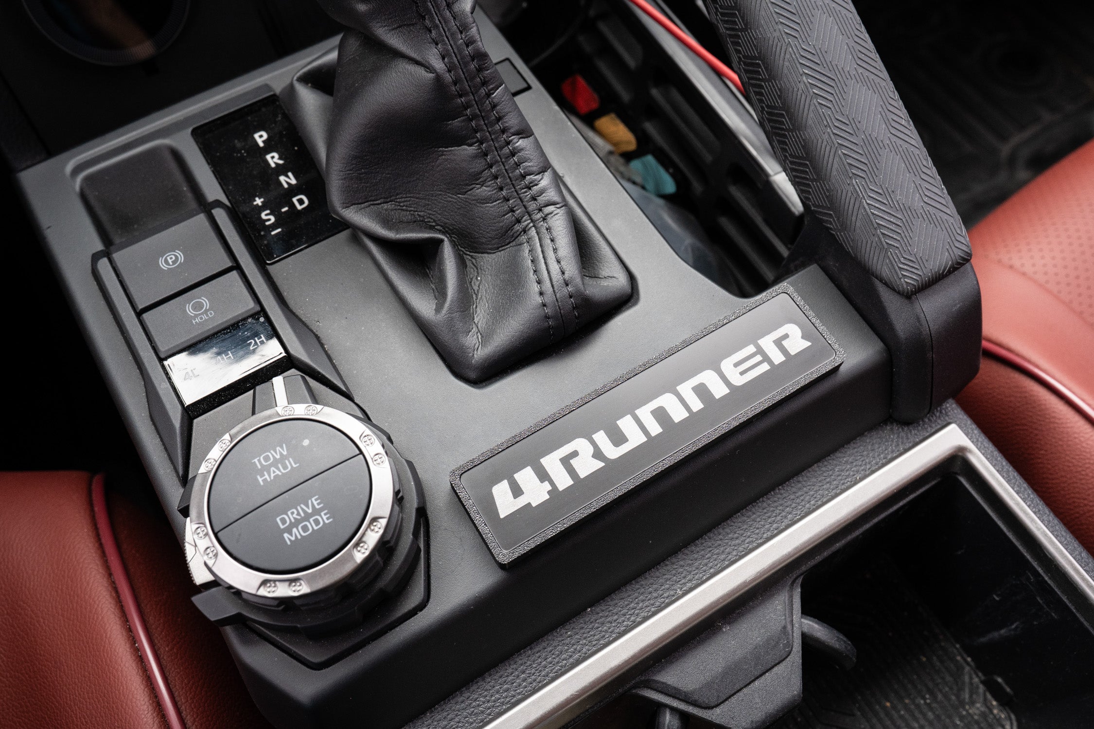 Shifter Trim Blank / Poverty Button Cover Plate - 2024+ Tacoma / 2025+ 4Runner StickerFab