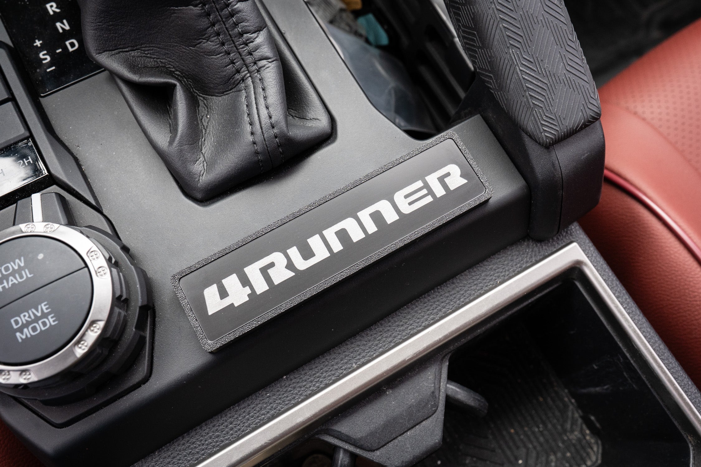 Shifter Trim Blank / Poverty Button Cover Plate - 2024+ Tacoma / 2025+ 4Runner StickerFab