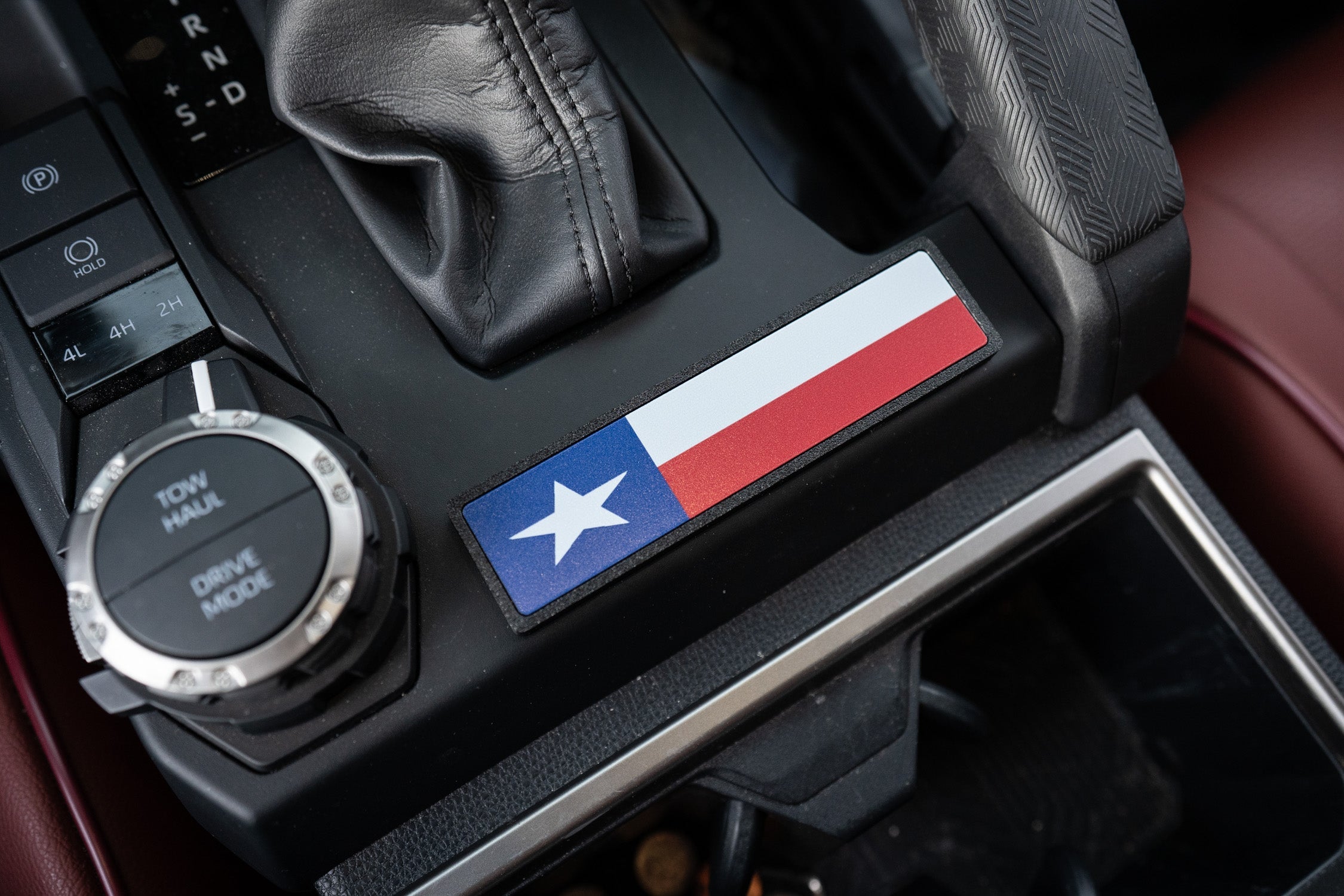 Shifter Trim Blank / Poverty Button Cover Plate - 2024+ Tacoma / 2025+ 4Runner StickerFab