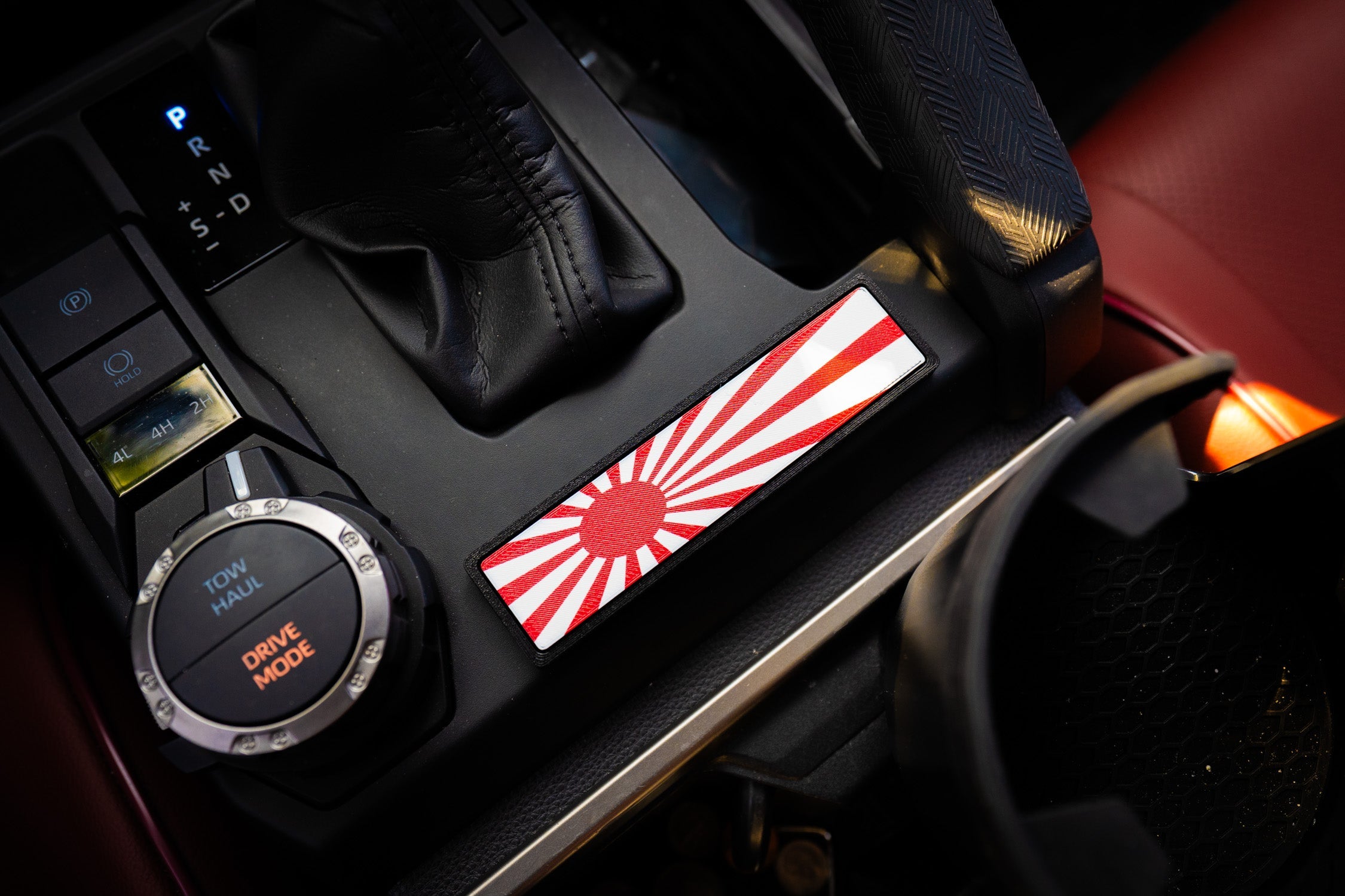 Shifter Trim Blank / Poverty Button Cover Plate - 2024+ Tacoma / 2025+ 4Runner StickerFab