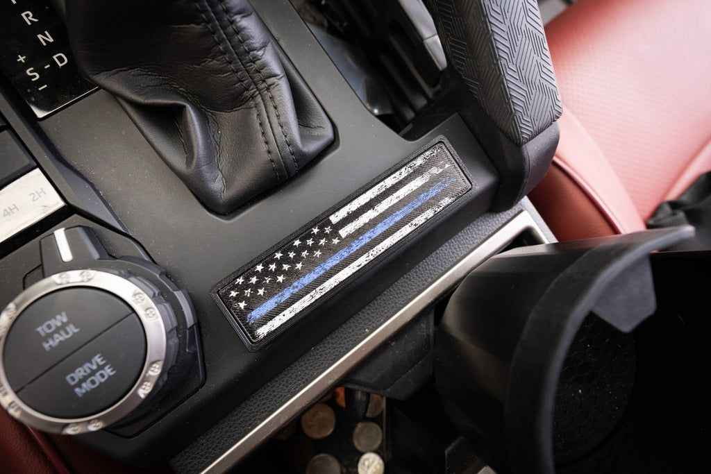 Shifter Trim Blank / Poverty Button Cover Plate - 2024+ Tacoma / 2025+ 4Runner StickerFab