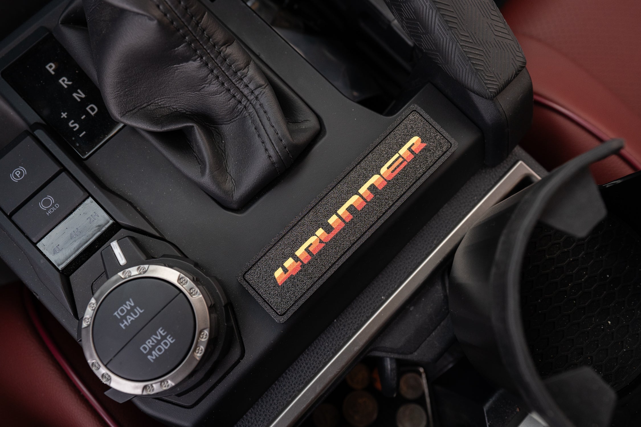 Shifter Trim Blank / Poverty Button Cover Plate - 2024+ Tacoma / 2025+ 4Runner StickerFab