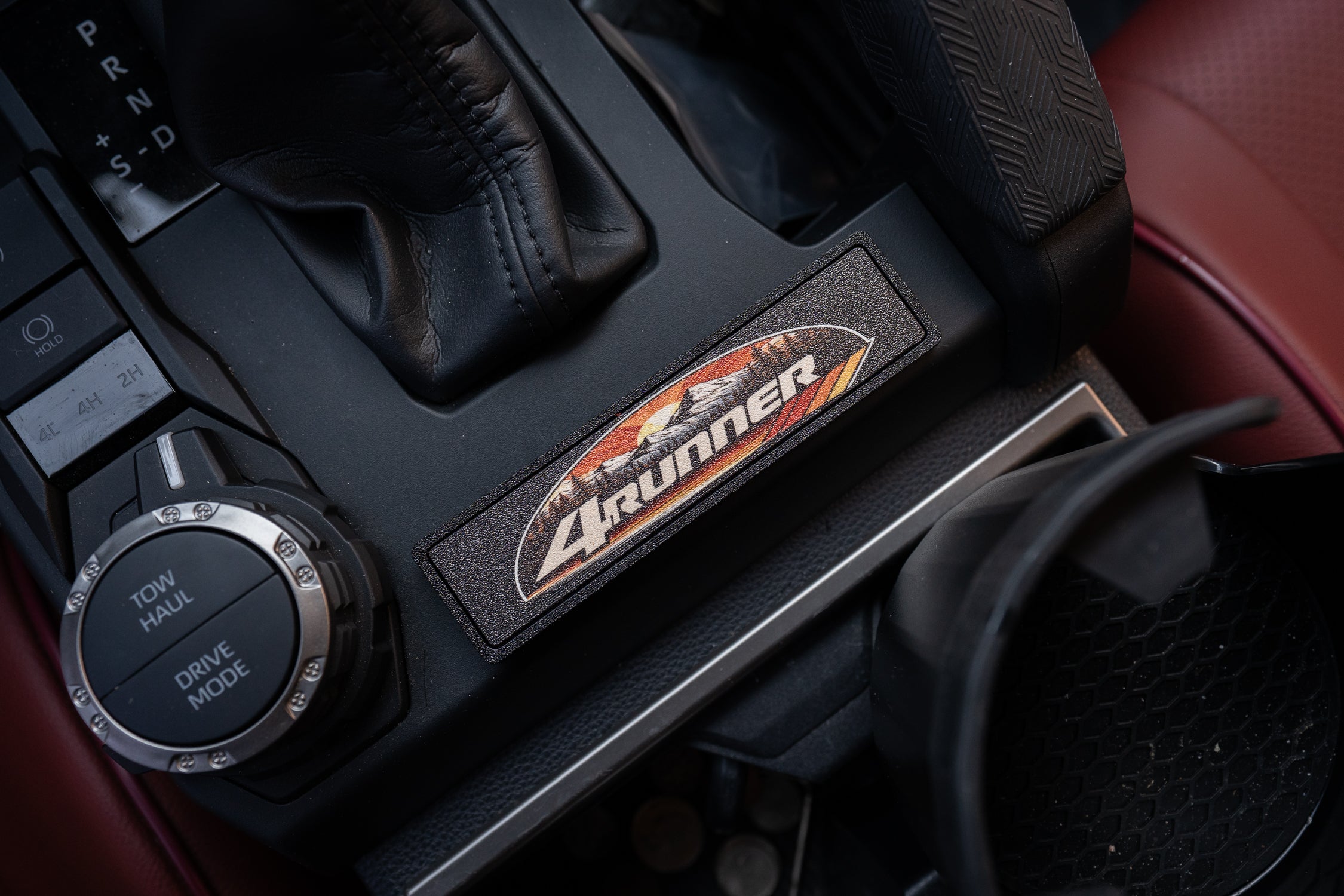 Shifter Trim Blank / Poverty Button Cover Plate - 2024+ Tacoma / 2025+ 4Runner StickerFab