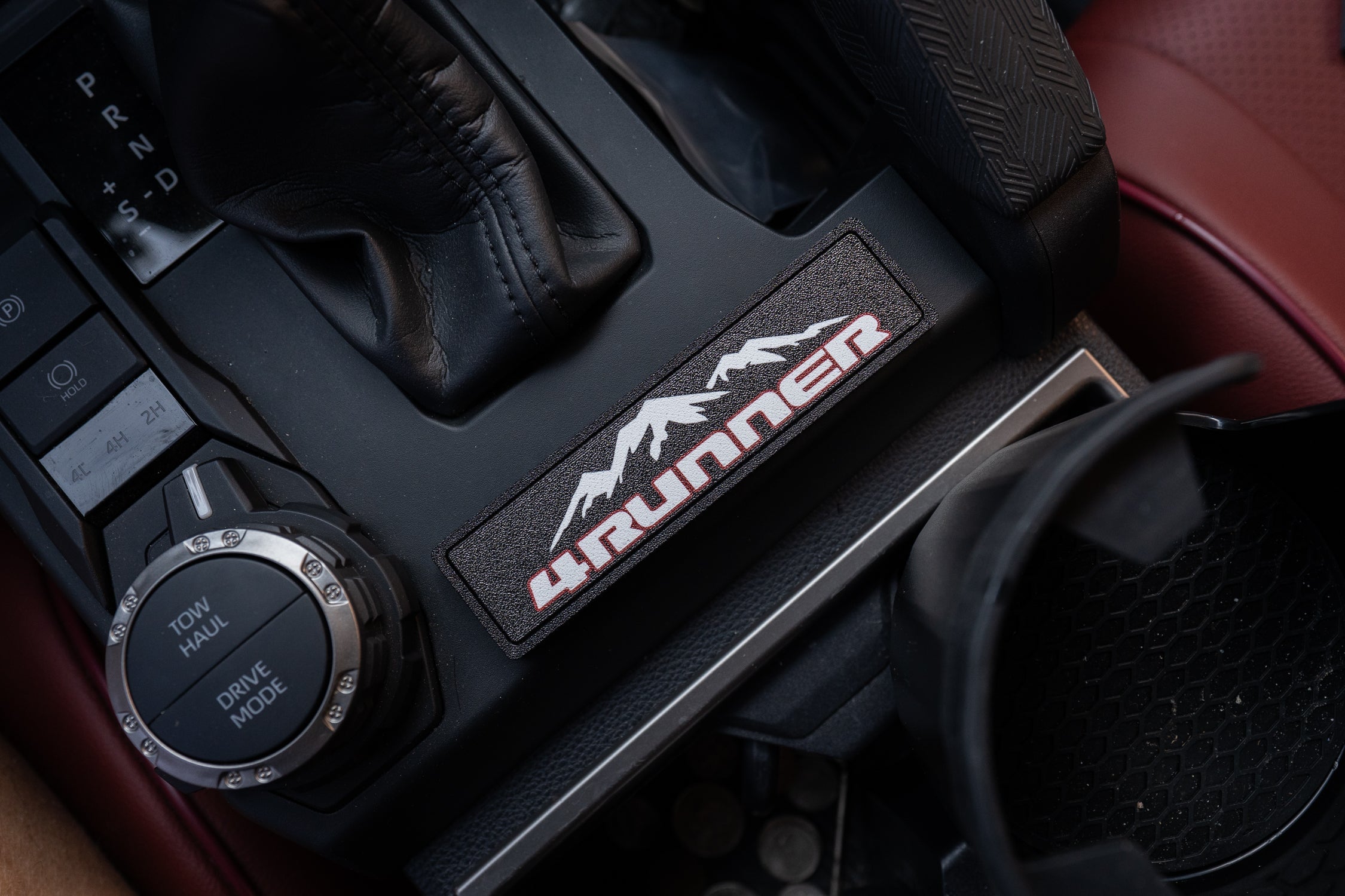 Shifter Trim Blank / Poverty Button Cover Plate - 2024+ Tacoma / 2025+ 4Runner StickerFab