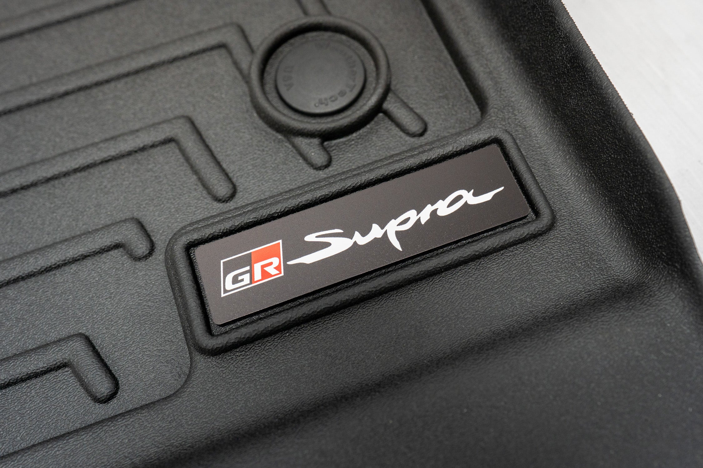 GR Supra Emblem Inserts for Weathertech Floor Mats (Single) - 2020+ Supra StickerFab