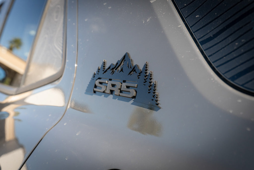 Mountain Acrylic Emblem for SR5  - 2025+ 4Runner SR5 StickerFab
