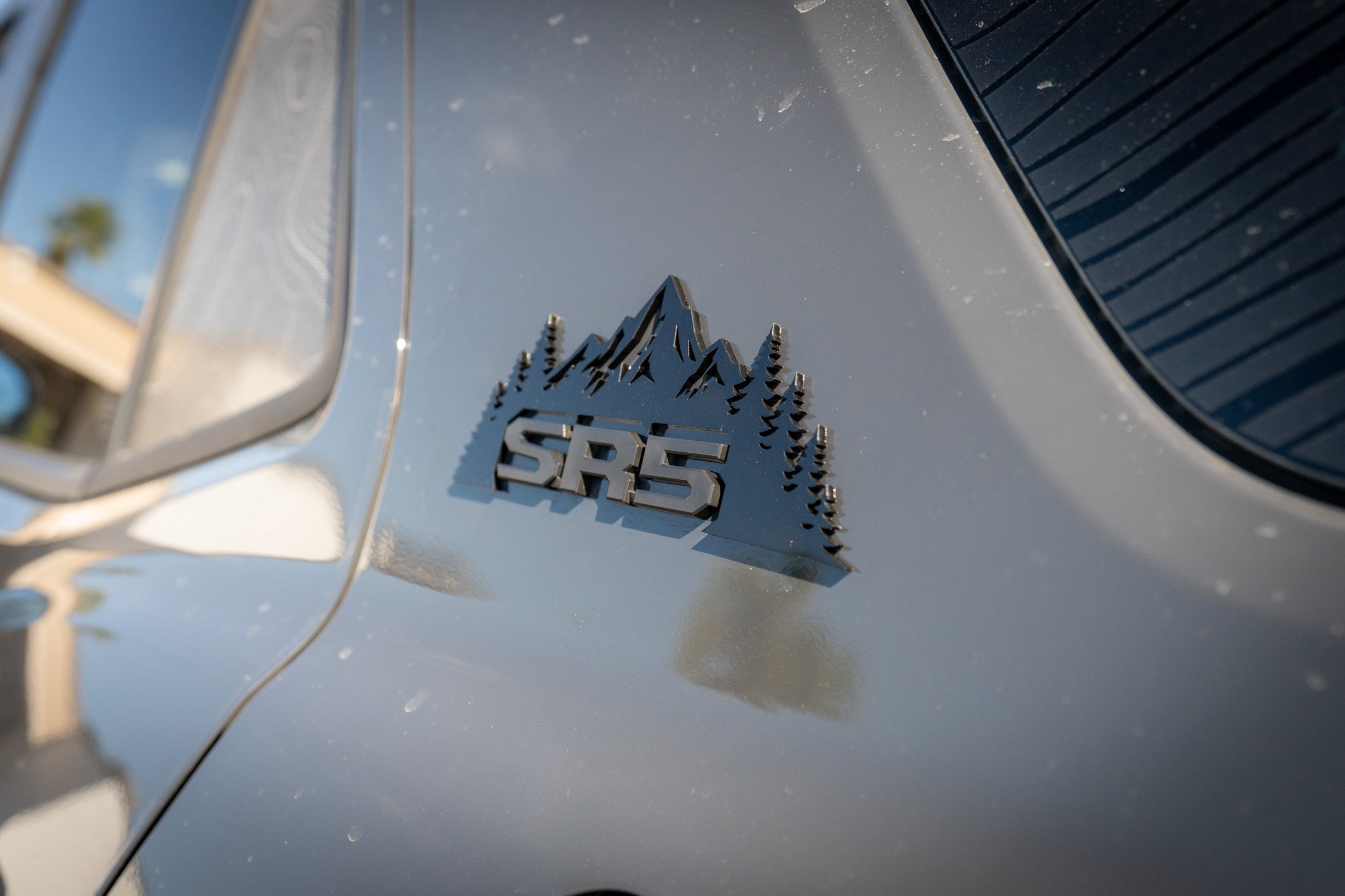 Mountain Acrylic Emblem for SR5  - 2025+ 4Runner SR5 StickerFab