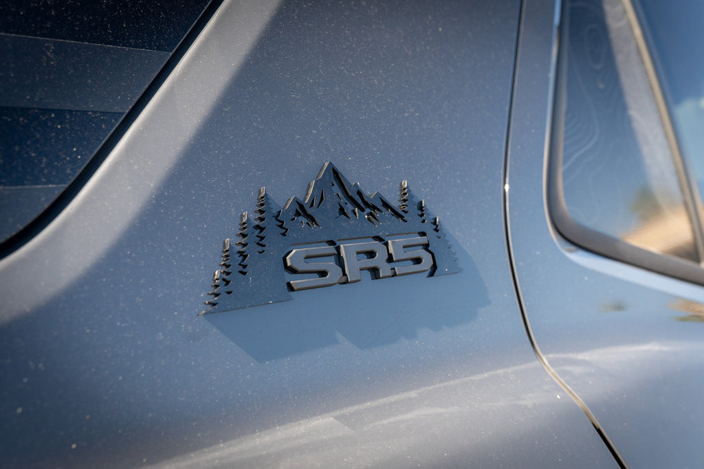 Mountain Acrylic Emblem for SR5  - 2025+ 4Runner SR5 StickerFab