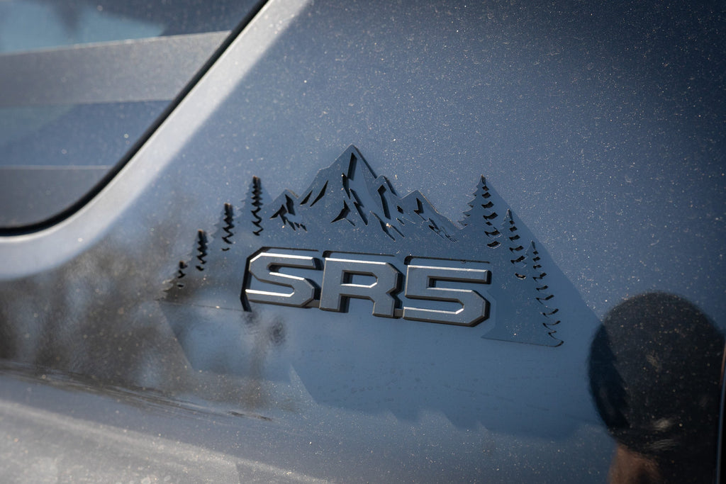 Mountain Acrylic Emblem for SR5  - 2025+ 4Runner SR5 StickerFab