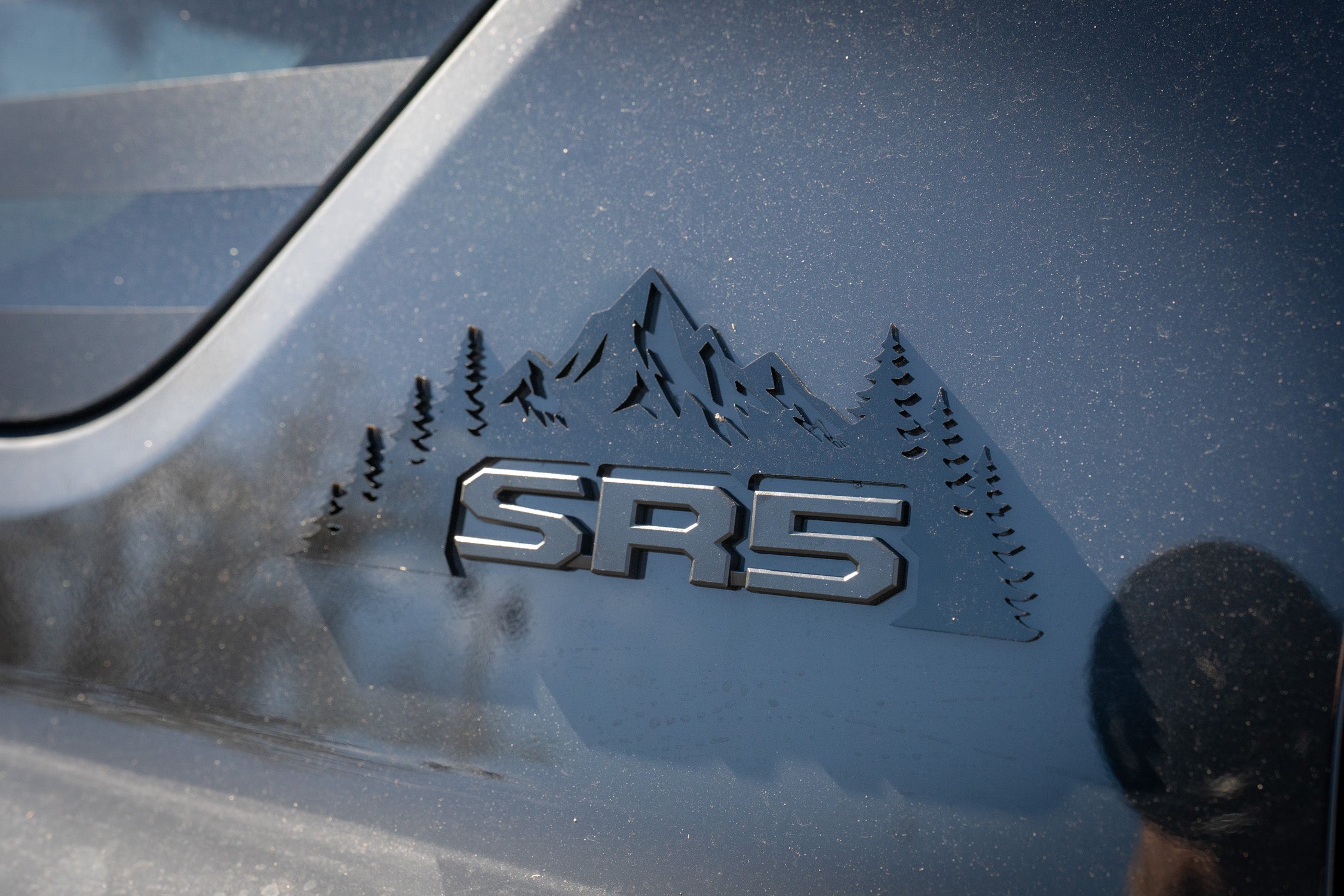 Mountain Acrylic Emblem for SR5  - 2025+ 4Runner SR5 StickerFab