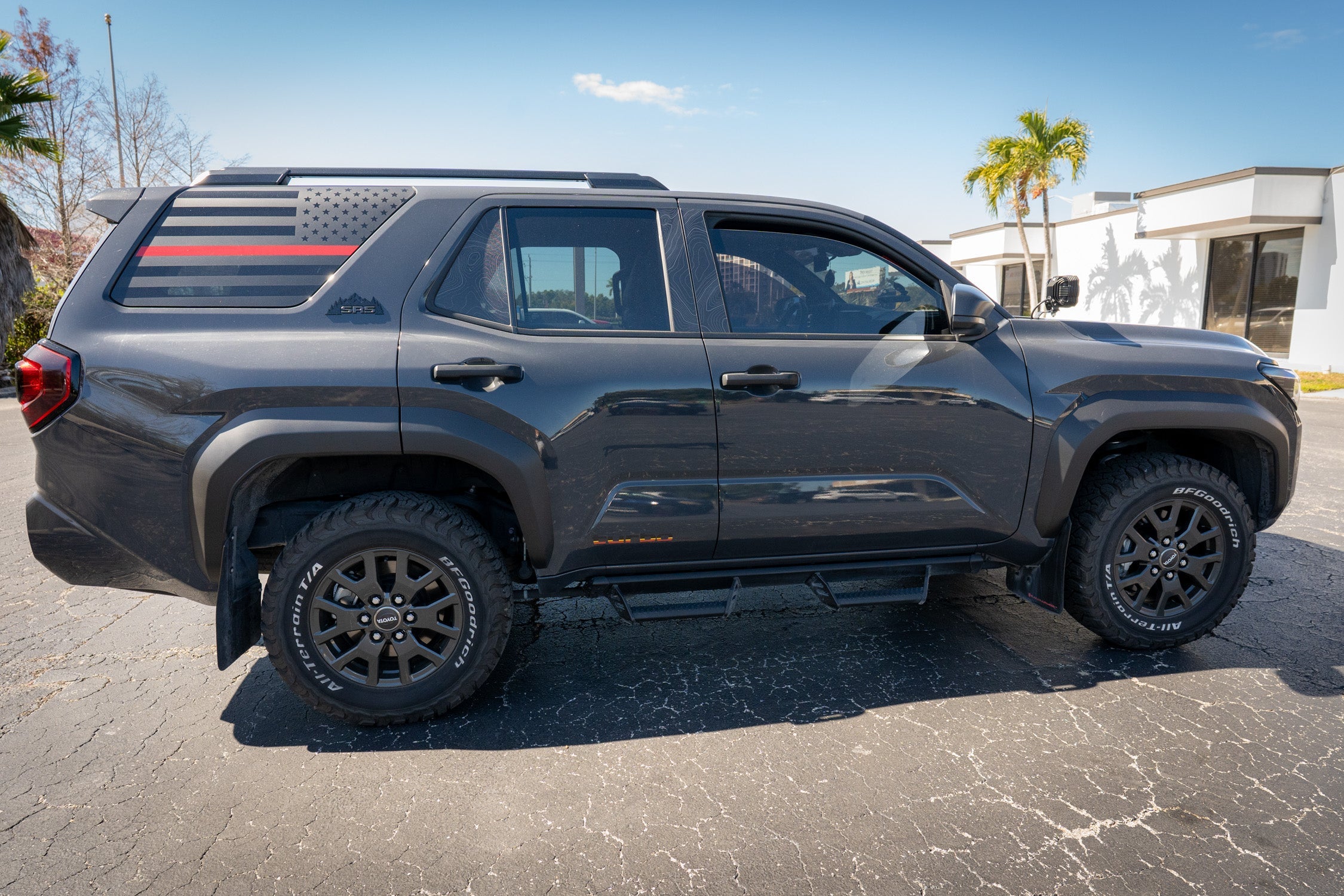Mountain Acrylic Emblem for SR5  - 2025+ 4Runner SR5 StickerFab