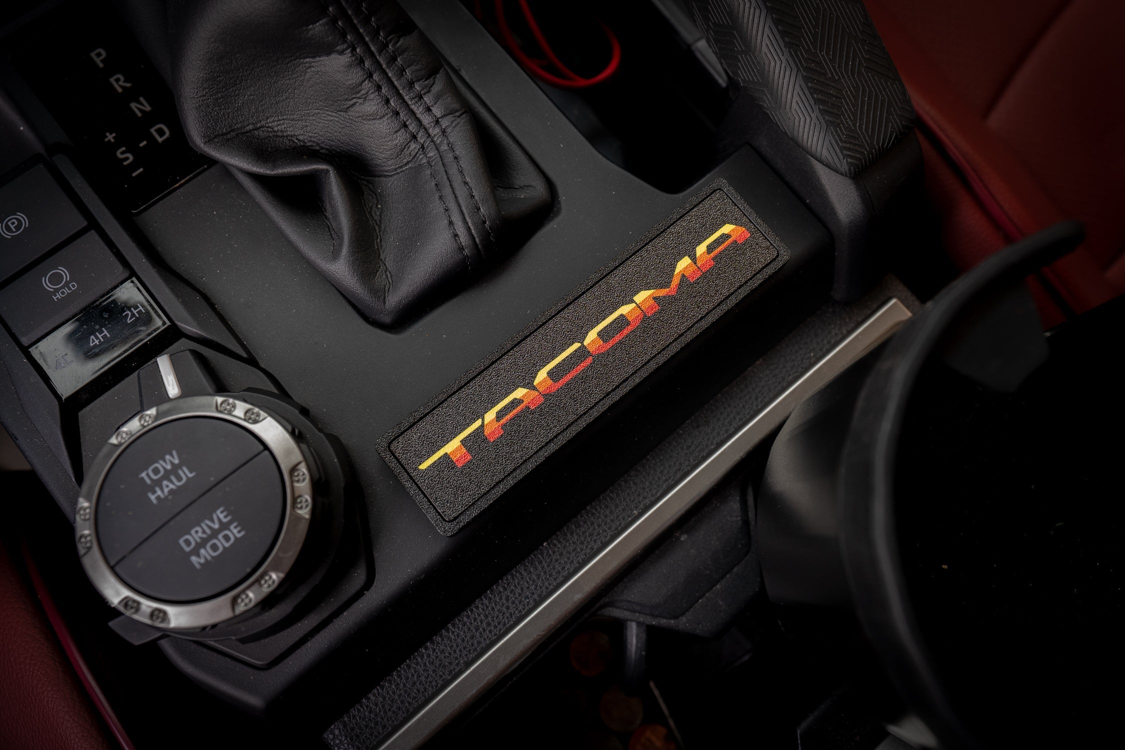 Shifter Trim Blank / Poverty Button Cover Plate - 2024+ Tacoma / 2025+ 4Runner StickerFab