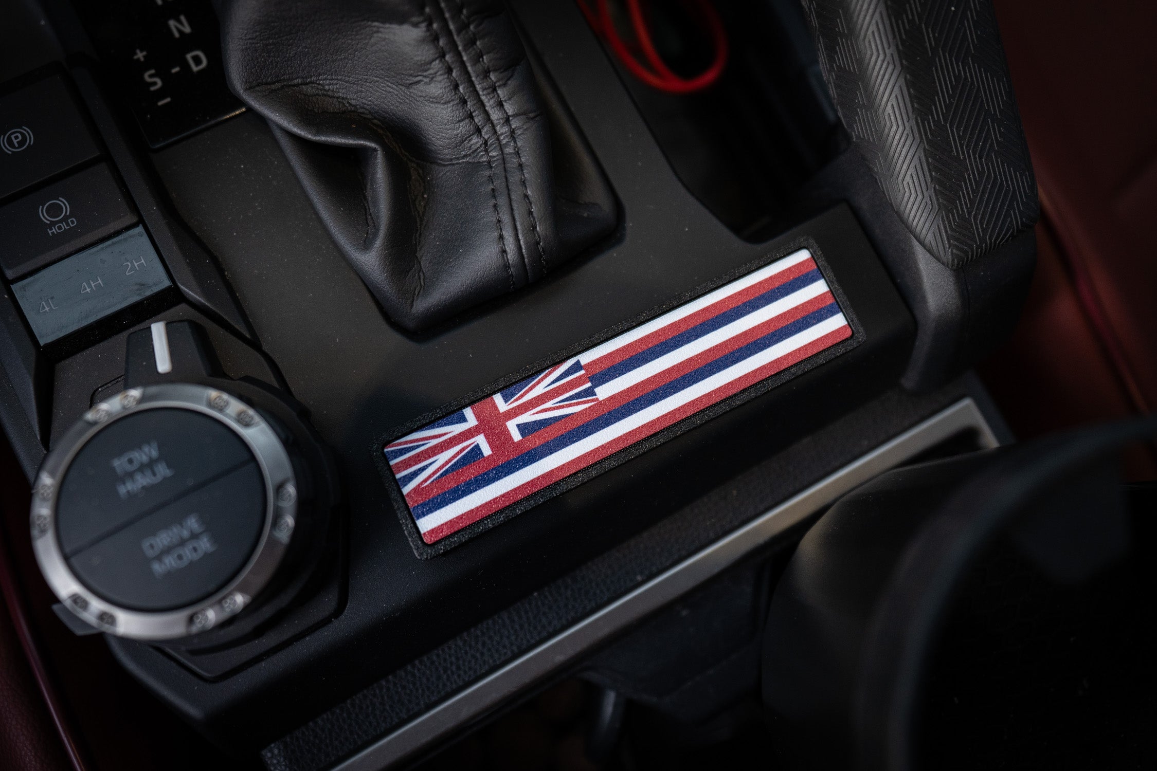 Shifter Trim Blank / Poverty Button Cover Plate - 2024+ Tacoma / 2025+ 4Runner StickerFab