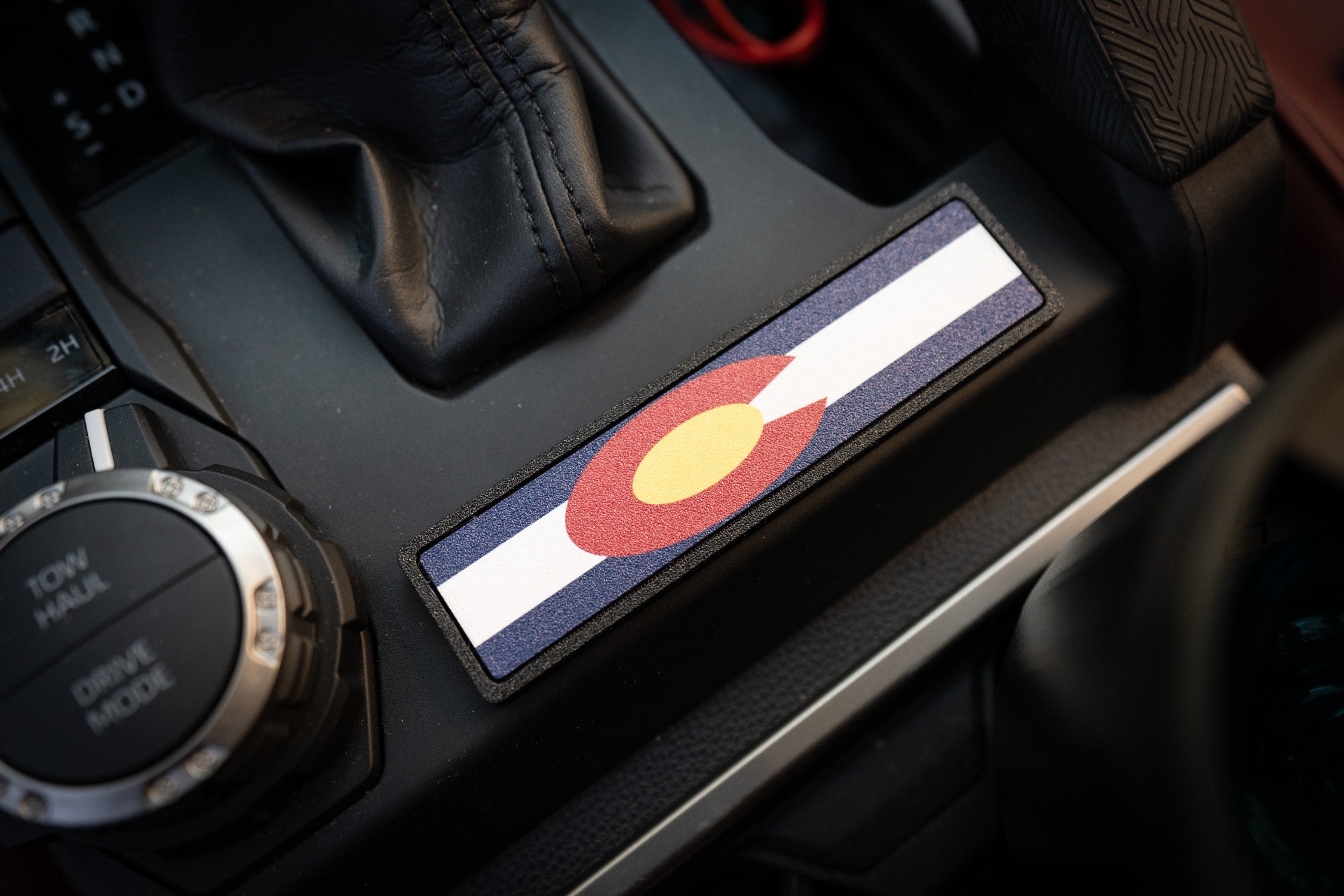 Shifter Trim Blank / Poverty Button Cover Plate - 2024+ Tacoma / 2025+ 4Runner StickerFab