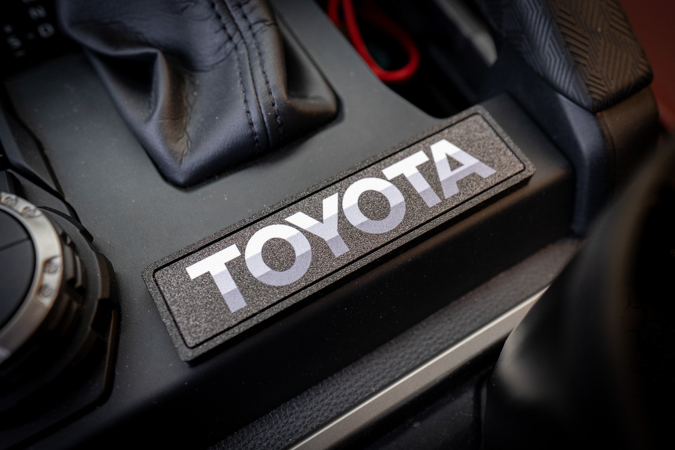 Shifter Trim Blank / Poverty Button Cover Plate - 2024+ Tacoma / 2025+ 4Runner StickerFab
