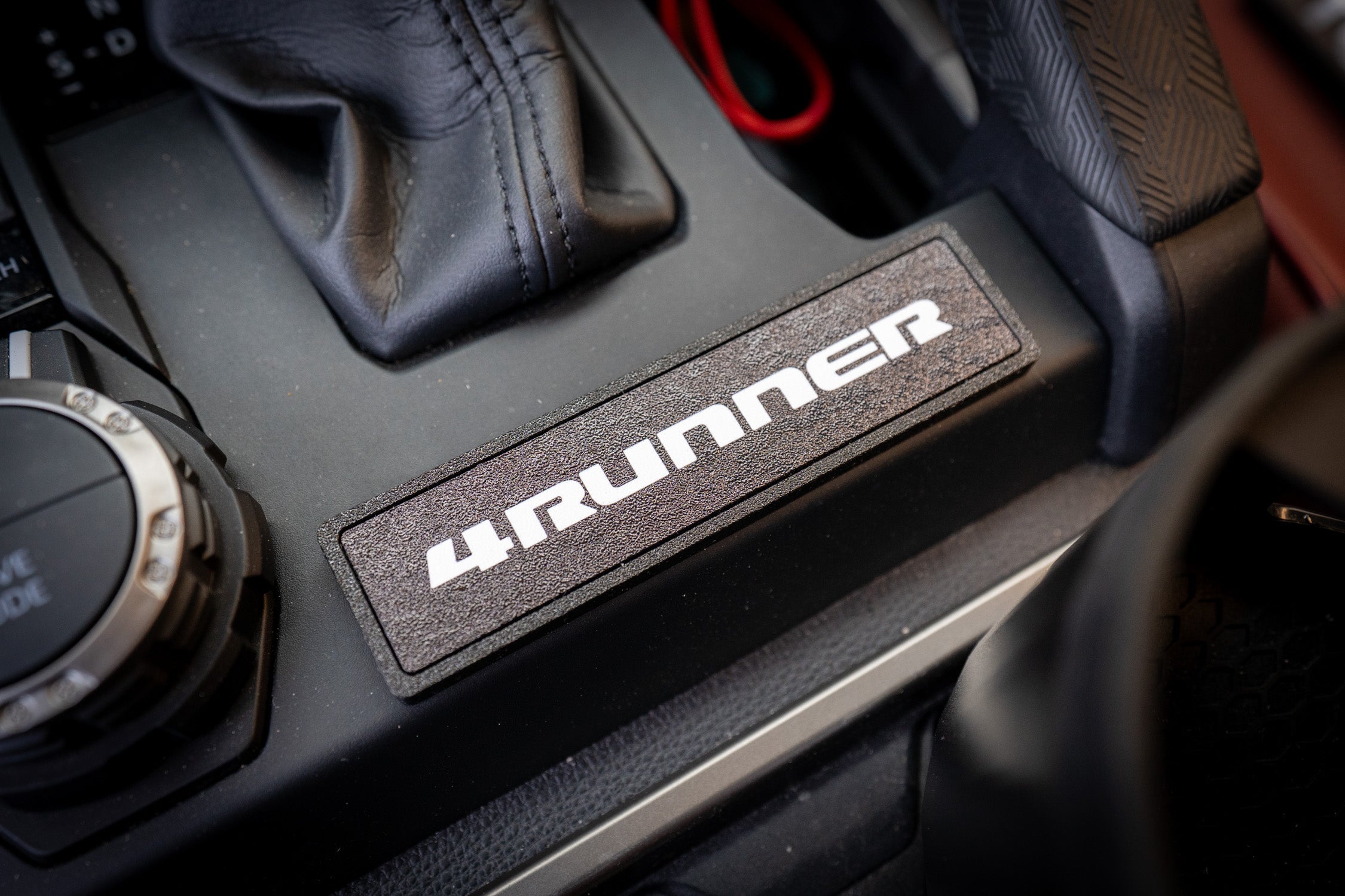 Shifter Trim Blank / Poverty Button Cover Plate - 2024+ Tacoma / 2025+ 4Runner StickerFab