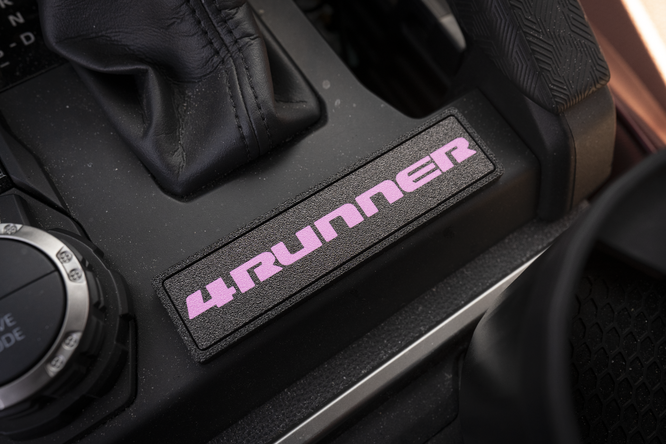 Shifter Trim Blank / Poverty Button Cover Plate - 2024+ Tacoma / 2025+ 4Runner StickerFab