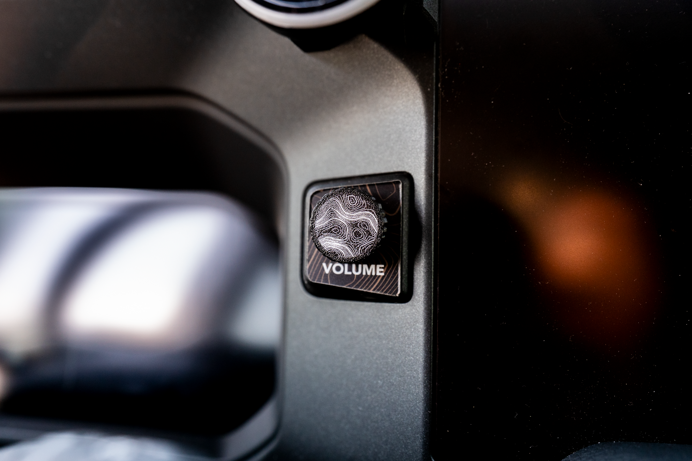 Custom Radio Knob - 2024+ Tacoma 8" / Land Cruiser / 2025+ 4Runner 8" StickerFab