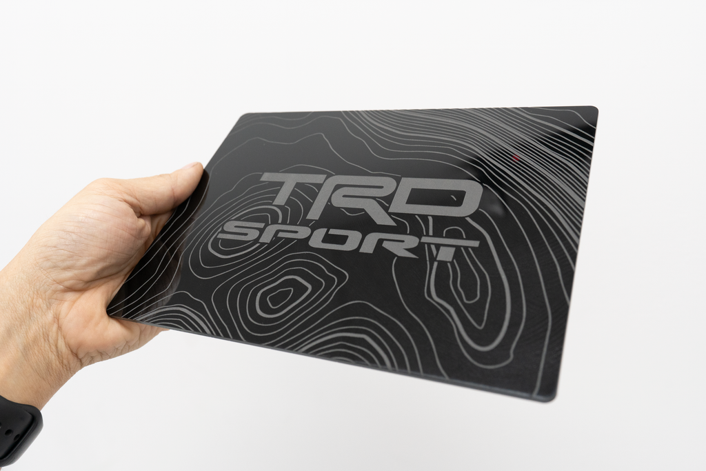 TRD Offroad or Sport Fuse Box Acrylic Plates - *2024+ Tacoma / 2025+ 4Runner StickerFab