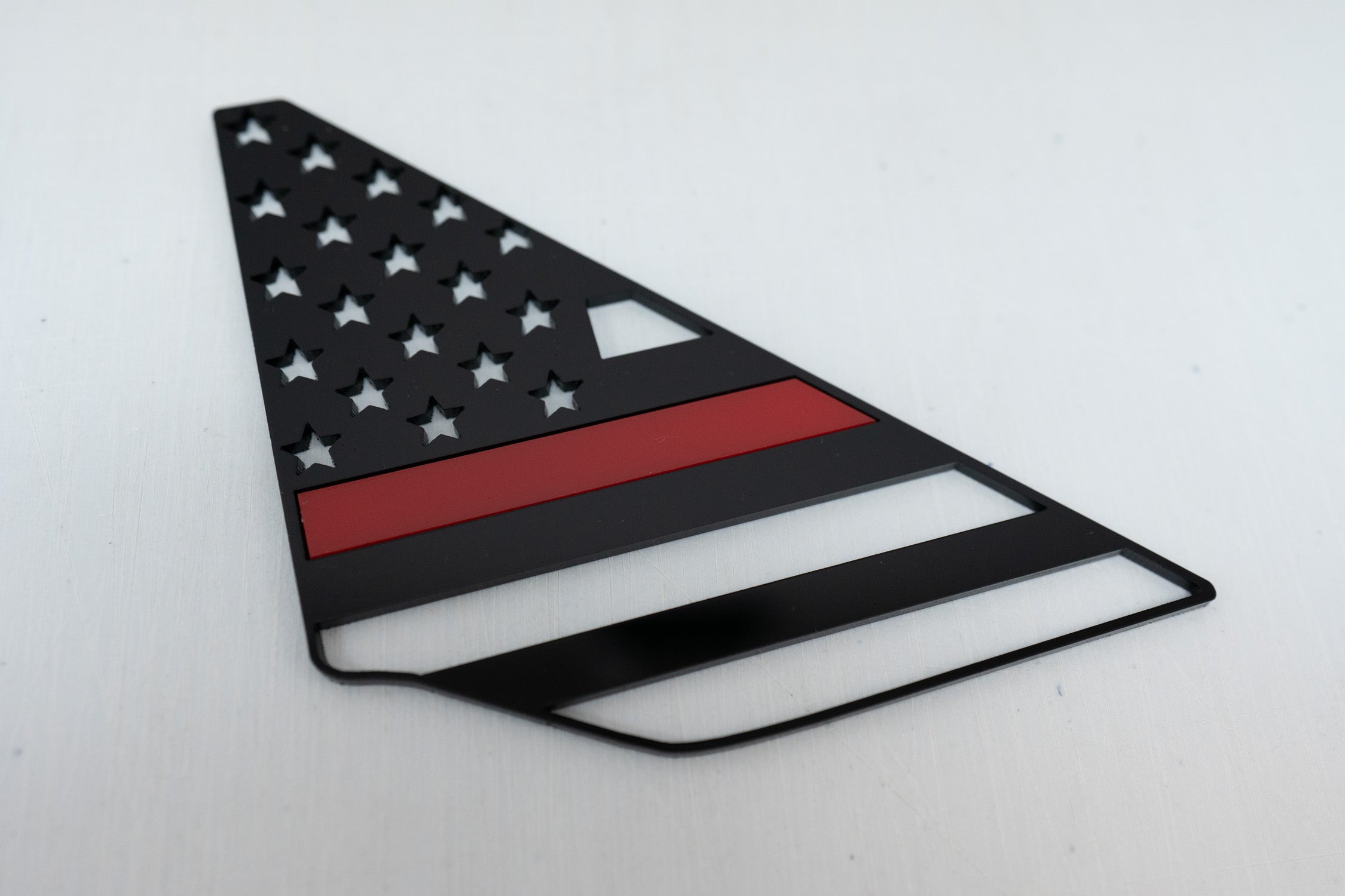 Acrylic Rear Triangle Flags - 2021+ Bronco StickerFab