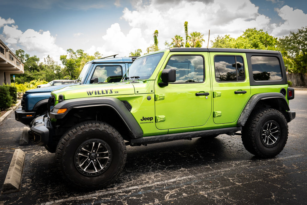 Acrylic Rear Window Flags - 2018+ Wrangler JL / 2020+ Gladiator JT StickerFab