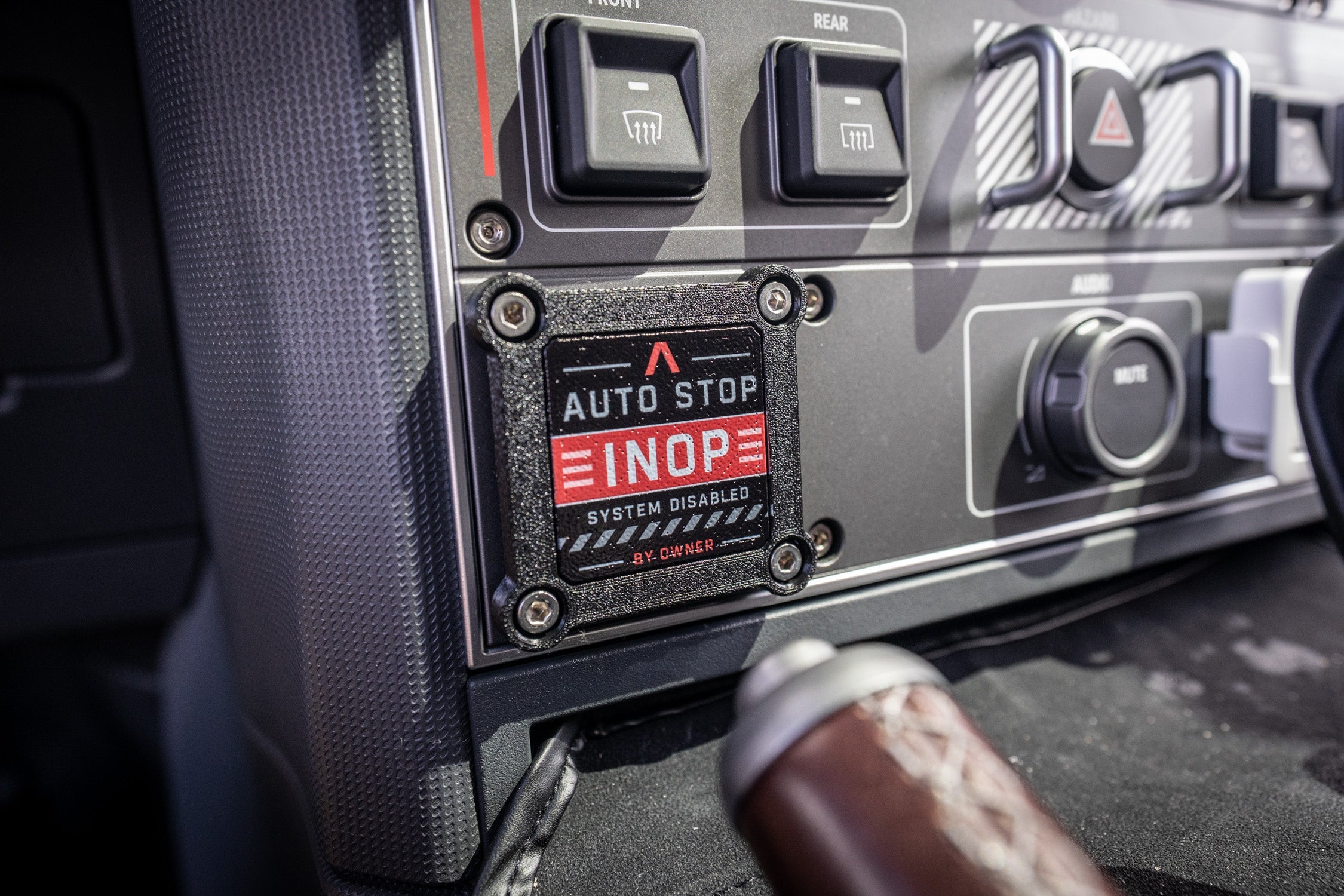 Auto Start Stop Eliminator for Disabling Automatic Start-Stop - 2024+ Grenadier StickerFab
