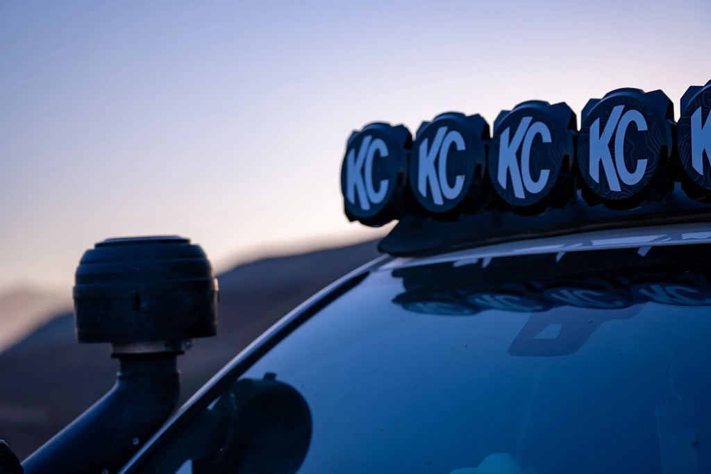 KC HiLITES Pro6 / Titan Gravity Light Cover Topo Overlays (Pair) - Universal StickerFab