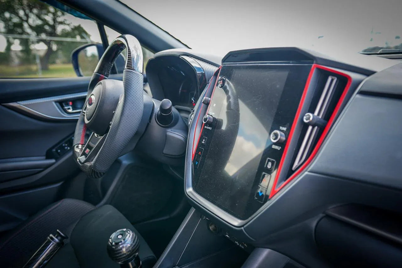 Center AC Vent Outline Overlays fits 2022+ Subaru WRX StickerFab